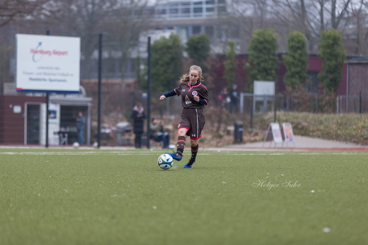 Bild 358 - B-Juniorinnen Walddoerfer - St.Pauli : Ergebnis: 4:1